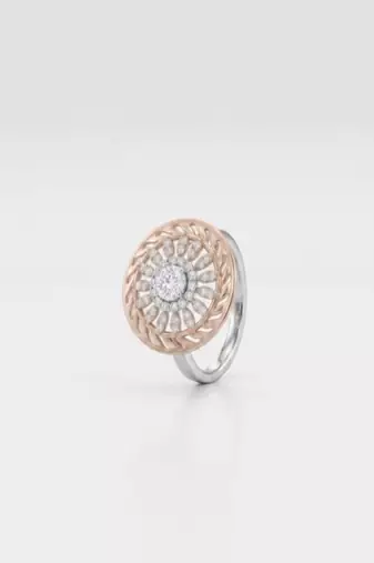 925 sterling silver cubic zirconia round floral cz halo statement ring