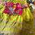 Kids girls festive wear position embroidered work lehenga choli set
