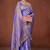 Lavender Banarasi Satin Silk Saree with Rich Gold Zari Paisley Weaving and Traditional Pallu