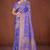 Lavender Banarasi Satin Silk Saree with Rich Gold Zari Paisley Weaving and Traditional Pallu