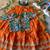 Kids girls festive wear position embroidered work lehenga choli set