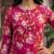 Pink printed cotton kurti