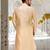 Fawn dupion art silk  kurta with plain kurta