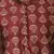 Red dupion art silk  kurta with computerised embroidery machine work