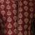 Red dupion art silk  kurta with  open sherwani style and full inside cotton linen
