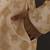 Fawn dupion art silk  kurta with  open sherwani style and full inside cotton linen