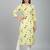 Light yellow cotton kurti