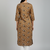 Brown printed cotton kurti
