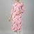 Blue printed cotton kurti