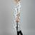 White printed cotton kurti