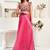 Dark pink printed linen pre draped  saree with blouse