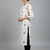 White printed cotton kurti