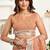 Rust brown printed linen pre draped  saree with blouse