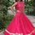 NAVRATRI WAER PINK COLOR ROMAN WITH GOTTA PATTI LACE LEHENGA TOP FULL STITCHED.