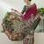 Wine color modern pre-stitched cotton saree with unstitched designer blouse