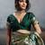 Green colour silk blend saree with rich gold zari work