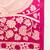 Pink color ready pleated semi modal saree with unstitched designer blouse