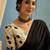 Black color trendy pre-stitched semi modal saree with unstitched designer blouse