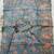 Powder blue colour cotton erode weaving deer print saree with unstitched blouse