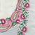 Off white colour heavy georgette embroidered farshi suit set with dupatta