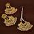 Traditional Pearl Kundan Dangler Set
