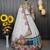White Colour Soft Butter Silk Stitched Lehenga Choli with Real Mirror Work & Dupatta