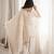 Off-white color roman silk dori zari sequence embroidered work Suit Set