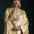 Mehendi banarasi silk saree with zari weaving saree