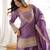 Vichitra silk embroidery sequins work pink readymade salwar suit