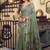 Pista kolkata cotton saree with litchi work & fancy tassels
