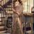 Brown kolkata cotton saree with litchi work & fancy tassels