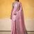 Onion pink tissue silk with beautiful tussle on pallu casual wear saree