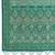 Green colour silk blend saree with silver zari weaving border