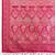 Rani pink colour silk blend saree with silver zari weaving border