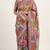 Multicolor mall cotton digital print saree with unstitched blouse piece