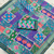 Multicolor mall cotton digital print saree with unstitched blouse piece