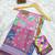 Multicolor mall cotton digital print saree with unstitched blouse piece