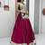 NAVRATRI WEAR PINK COLOR COTTON LUMPI LACE WITH RIBBON WORK LEHENGA CHOLI FULL STITCHED.