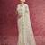 Off white net heavy designer sequins  & cut work border saree