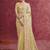 Golden galaxy heavy designer sequins  & cut work border saree