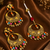 Peepal patti carnival earrings maang tikka set