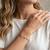 925 Sterling Silver Rose Gold Clover CZ Open Cuff Bracelet for Women | Cubic Zirconia Floral Bangle Jewelry