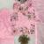 Pink crepe embroidered farshi salwar kameez