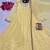 Yellow faux georgette embroidered anarkali set