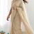 New trendy latest  cream shimmer saree with matching embroidered blouse