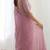 New trendy elegant baby pink solid saree with embellished blouse
