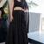 Black Georgette Chikankari Lehenga Blouse Duppatta Set