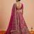 pink silk embroidered lehenga choli