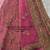 light pink net embroidered lehenga choli
