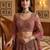 light pink net embroidered lehenga choli